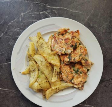 Μπιφτέκια σολομού