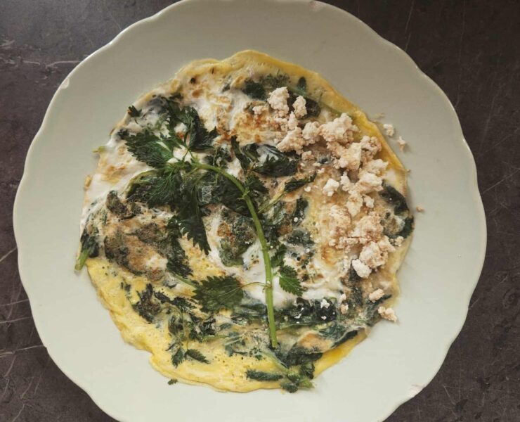 Ομελέτα με τσουκνίδα